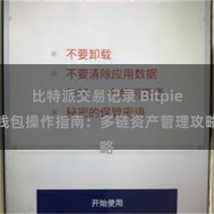 比特派交易记录 Bitpie钱包操作指南：多链资产管理攻略