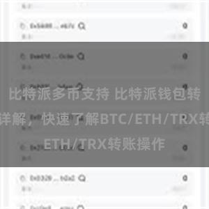 比特派多币支持 比特派钱包转账教程详解，快速了解BTC/ETH/TRX转账操作