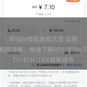 Bitpie钱包教程大全 比特派钱包转账教程详解，快速了解BTC/ETH/TRX转账操作