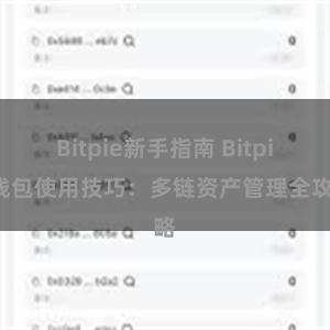 Bitpie新手指南 Bitpie钱包使用技巧：多链资产管理全攻略