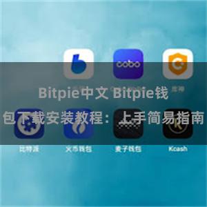 Bitpie中文 Bitpie钱包下载安装教程：上手简易指南