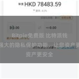 Bitpie免费版 比特派钱包：强大的隐私保护功能，让您资产更安全