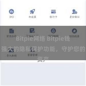 Bitpie网络 Bitpie钱包：强大的隐私保护功能，守护您的资产