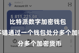 比特派数字加密钱包  用户不错通过一个钱包处分多个加密货币