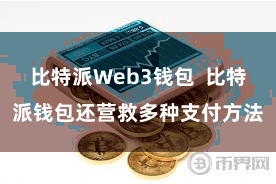 比特派Web3钱包  比特派钱包还营救多种支付方法