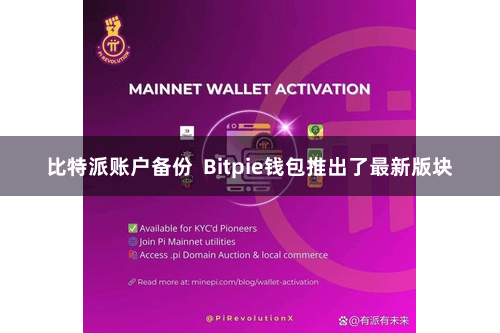 比特派账户备份  Bitpie钱包推出了最新版块